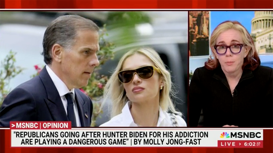 MSNBC analyst defends Hunter Biden in gun case by citing own alcoholism: ‘Addiction is a disease’
