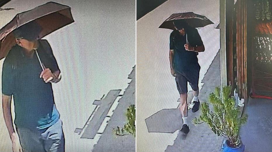 Eerie surveillance photos show missing TV doctor Michael Mosley on day of disappearance