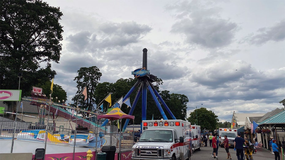 Dozens of Oregon amusement park guests left hanging upside down after ride malfunctions on opening day