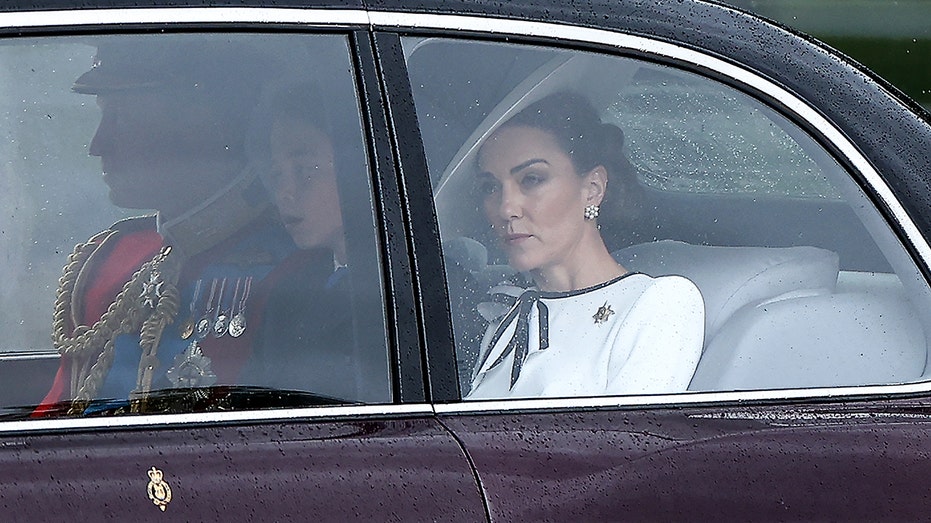 Kate Middleton, King Charles attend Trooping the Colour amid cancer battles