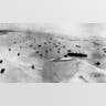 The Allied Naval forces engages in the Overlord operation of landing while Allied forces storm the Normandy beaches