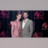 Claire Danes and her husband Hugh Dancy posed together at the 40th Anniversary Harlem Stage Gala.
