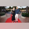 Dolph Lundgren and his wife Emma Krokdal walked the red carpet together at day one of the Filming Italy 2024 event, in Italy.