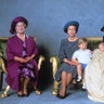 Prince William was joined by his brother, Prince Harry, in September 1984. He's photographed with him and other royals at his baptism in December 1984.