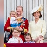 Prince William and Kate Middleton appeared with their three kids on the Trooping of the Colour balcony in 2019, when Prince Louis made his debut.