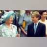The Queen Mother and Prince William in 1994