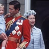 Prince William made his debut at the Trooping of Colour in June 1984, at two years old.