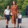 Kate and William walking their kids to school in September 2022.