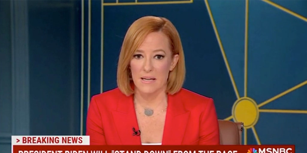 MSNBC's Jen Psaki taken aback by her ex-boss dropping out: 'I don't think either of us had any indication'