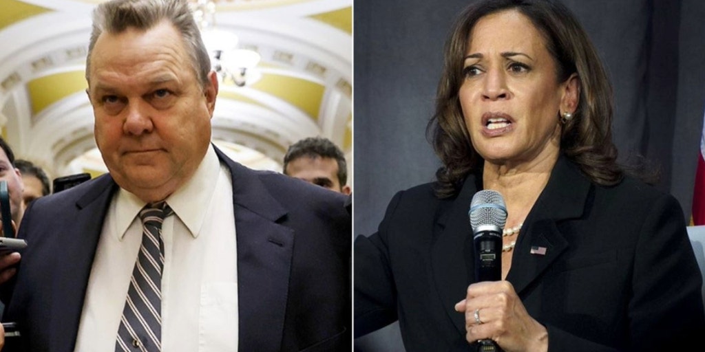Vulnerable Dem senator credited with recruiting Harris to Senate still hasn't endorsed her for president