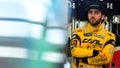 Alon Day stands in the garage during practice for the Monster Energy NASCAR Cup Series Toyota/Save Mart 350 at Sonoma Raceway on June 23, 2017 in Sonoma, California.
