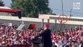 A new video from James Copenhaver, one of the victims critically wounded in a July 13 assassination attempt against former President Trump, shows a figure moving across a rooftop just minutes before gunfire rang out at Trump's rally in Butler, Pennsylvania. - Fox News