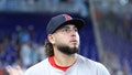Boston Red Sox outfielder Wilyer Abreu (52) walks in the dugout before the game between the Boston Red Sox and the Miami Marlins on Wednesday, July 3, 2024 at LoanDepot Park in Miami, Fla. - Fox News