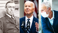 split image of woodrow wilson, joe biden and a man with a mask on - Fox News