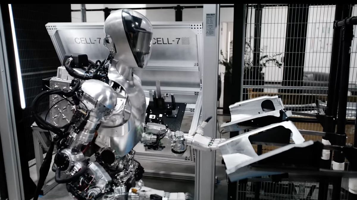 Humanoid robot gets to work in BMW assembly plant