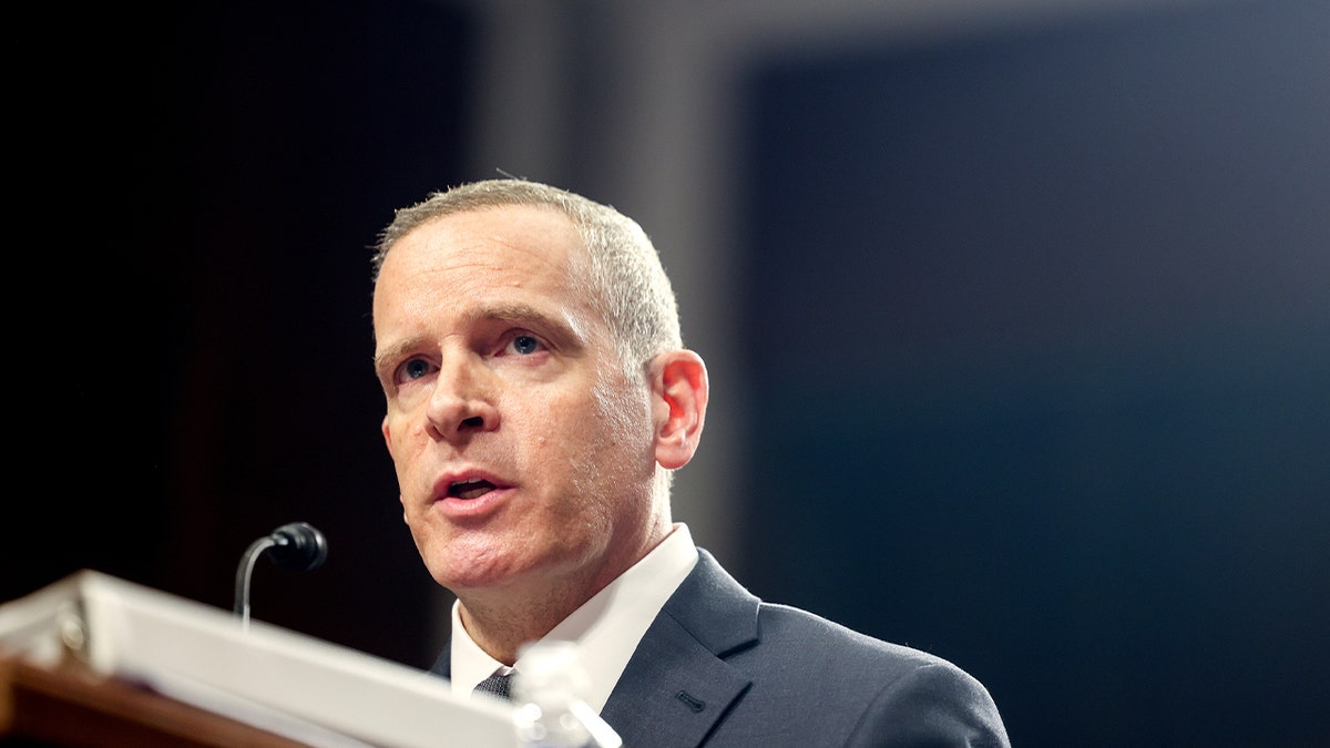 Deputy FBI Director Paul Abbate testifies before a Senate committee