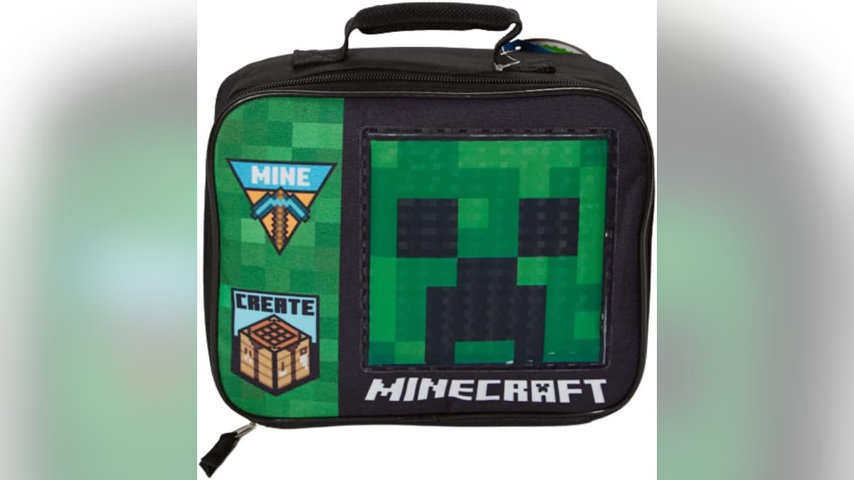 Kids who play Minecraft constantly will want to show off this lunch box to the entire lunchroom. 