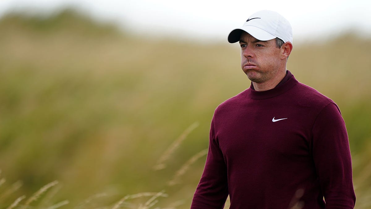 Rory McIlroy frustrated