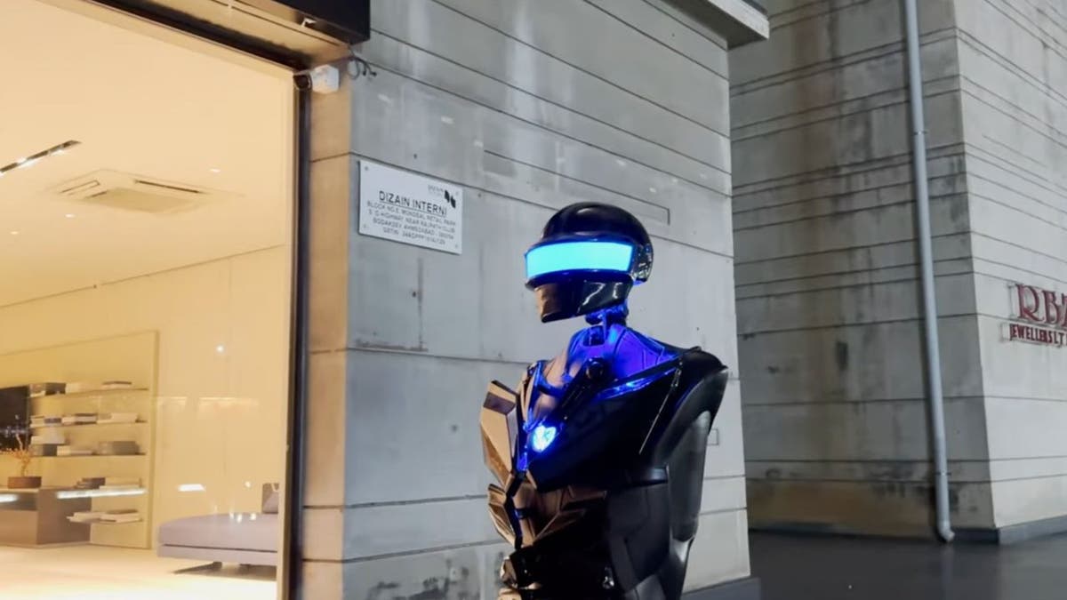 Athena AI security robot 