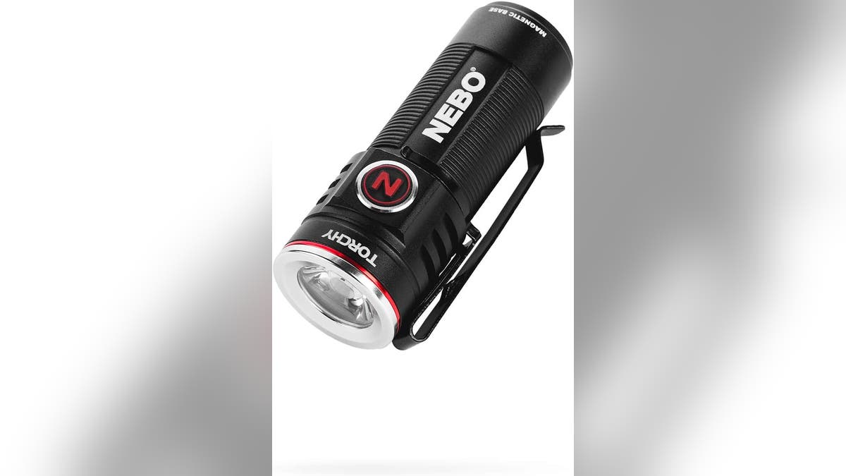 Light up your entire campsite with this little flashlight. 