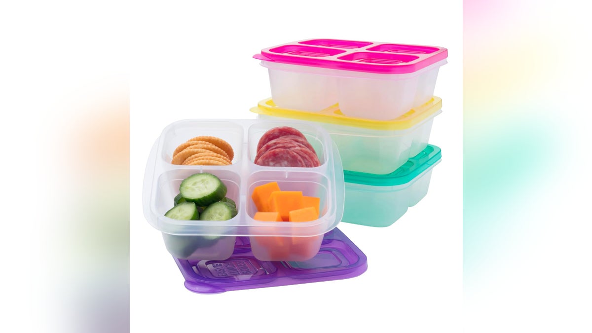 Pack your kid's favorite snacks in Bento boxes. 
