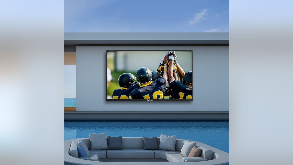 Watch all your favorite shows outside. 