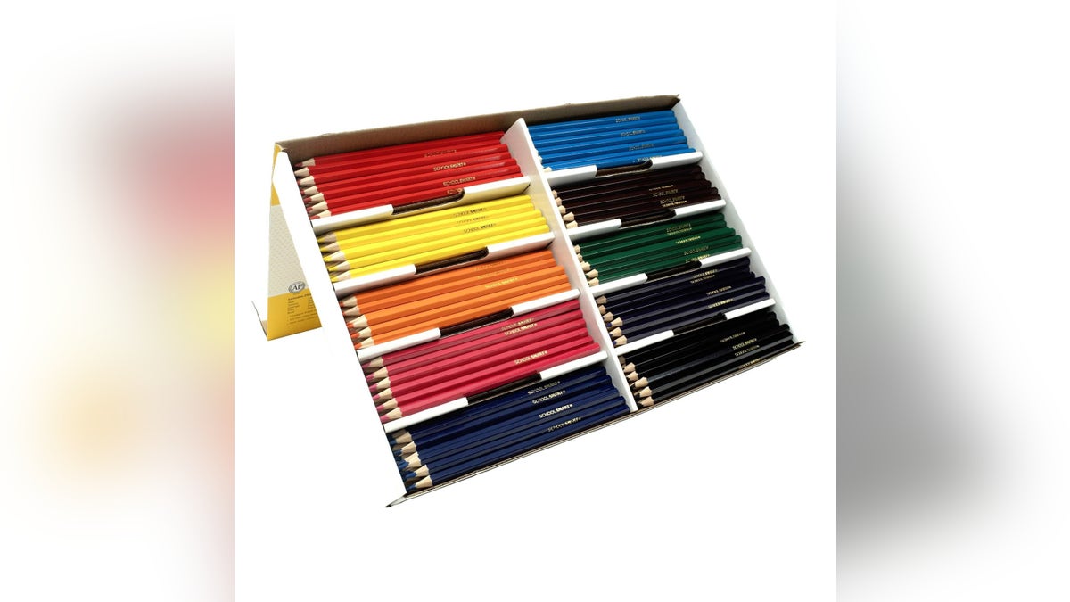 Prepare your kids for all their projects with a box of colored pencils. 