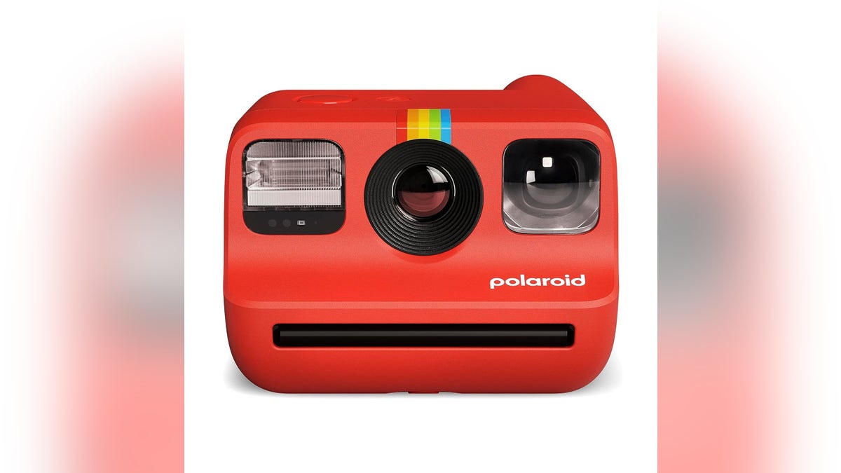 Go old school with a Polaroid camera. 