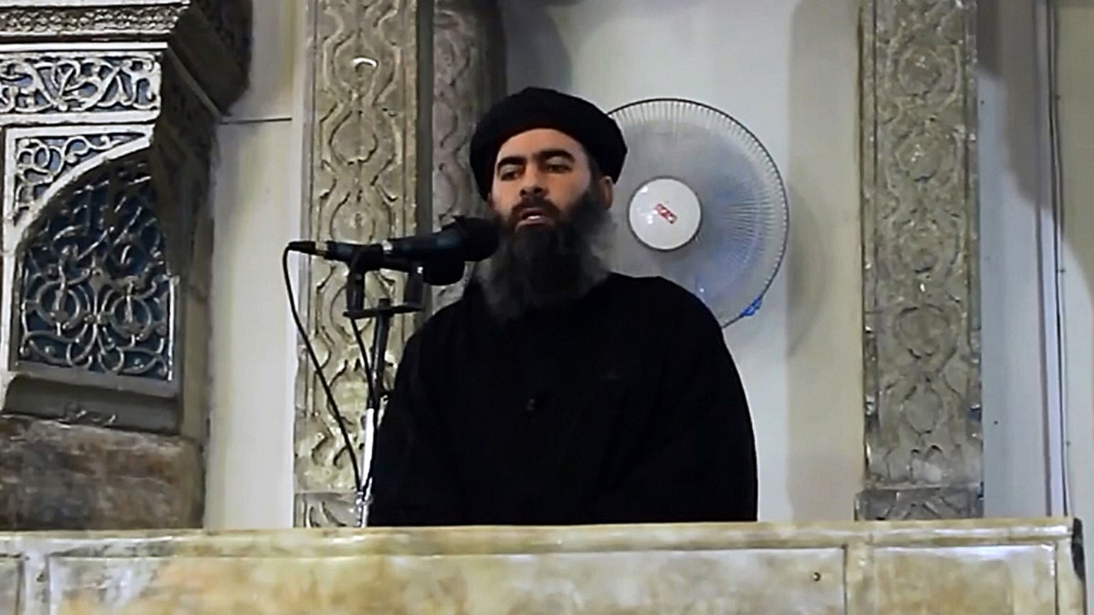 Abu Bakr al-Baghdadi at mosque