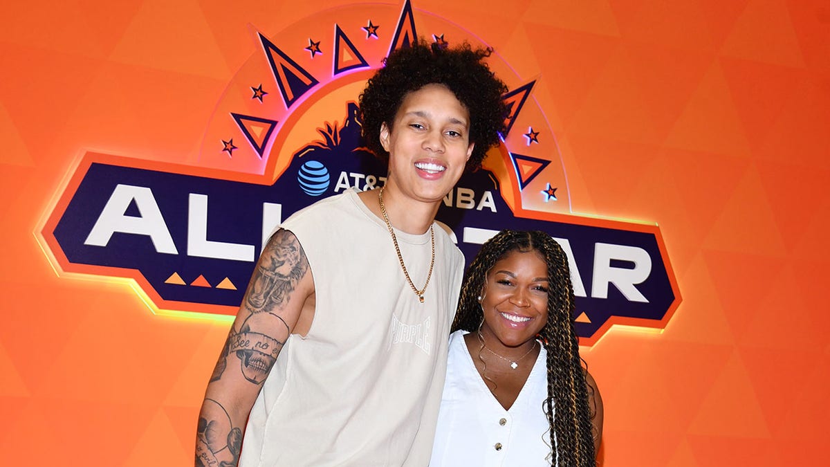 Brittney Griner at All-Star event