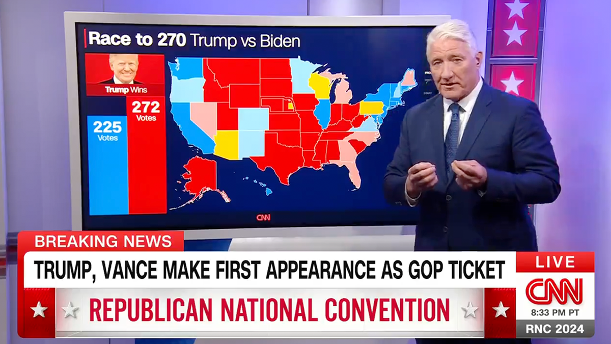 CNN John King on Biden and Trump polling