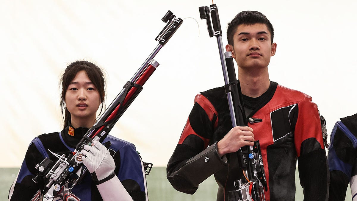 China's shooting team