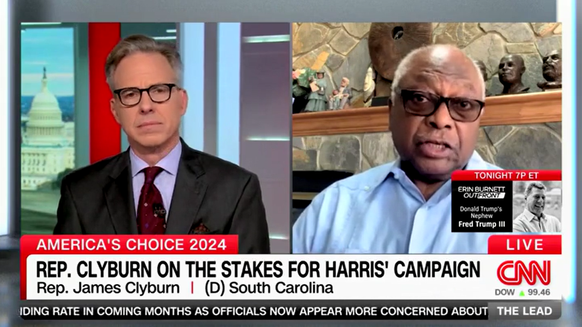 Rep. Clyburn speaks to Tapper