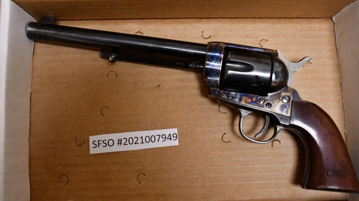 Gun shown in court