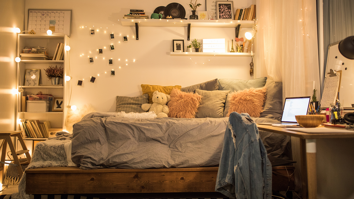 Make dorm life cozy by adding personal touches to your room.