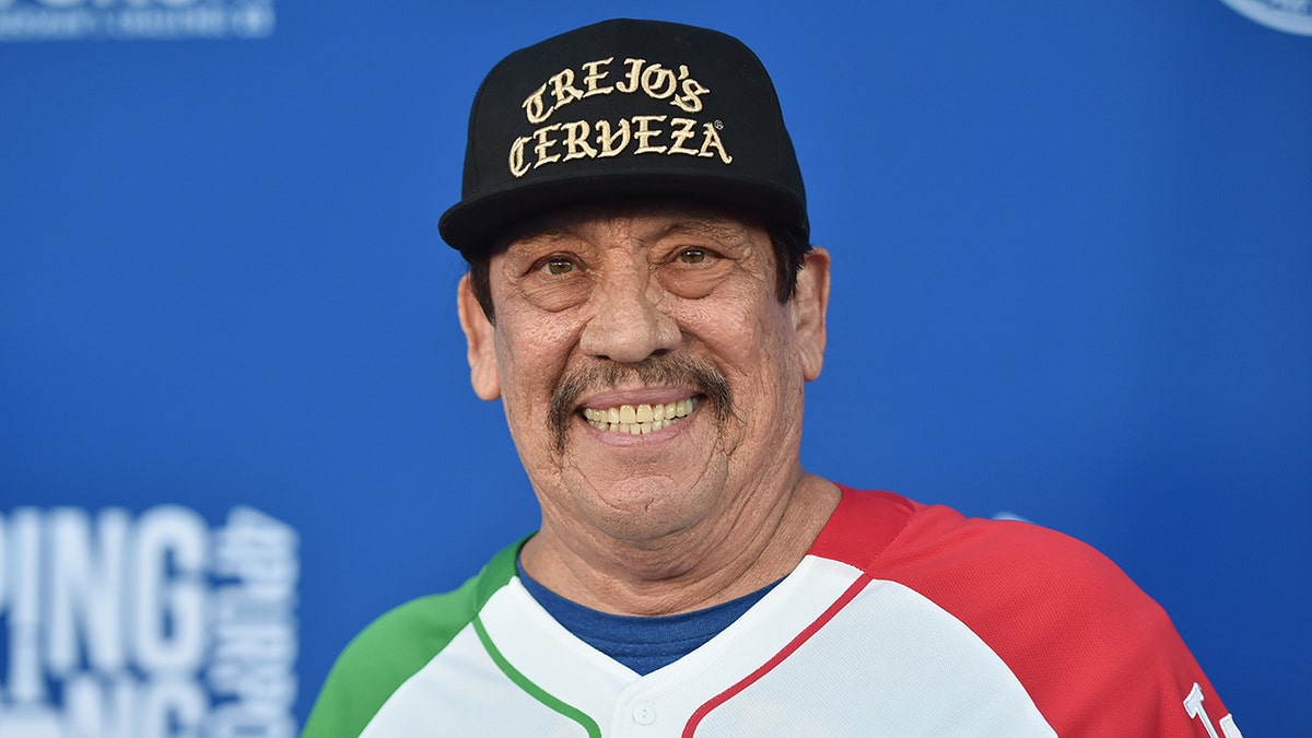 CLose up of a smiling Danny Trejo