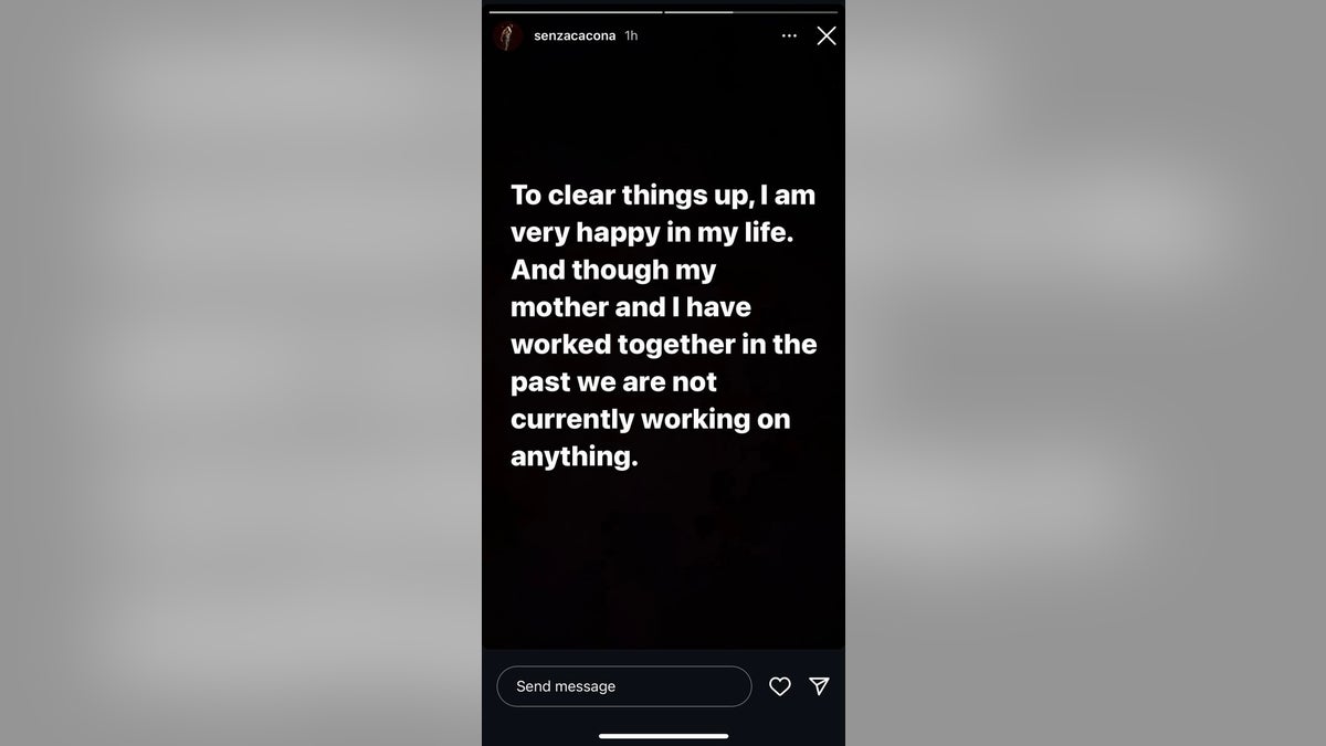 David Banda shares a statement on Instagram