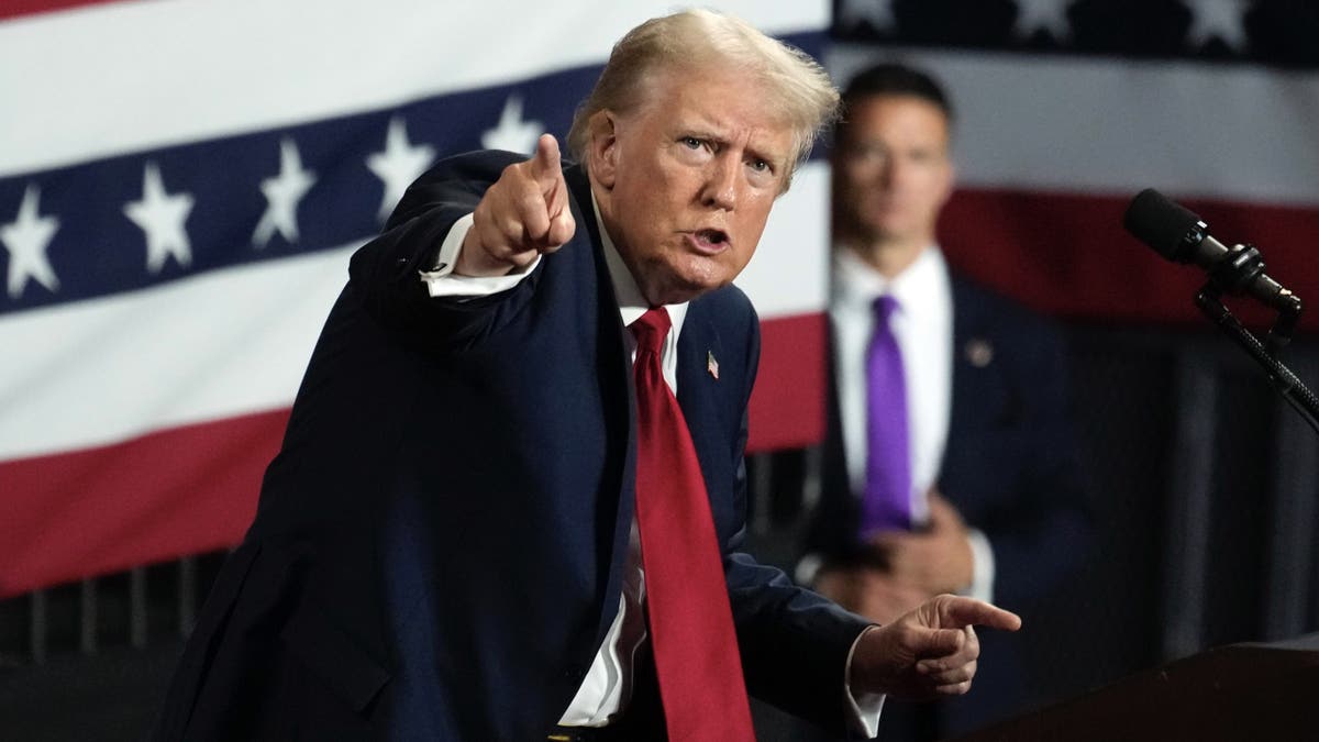 Trump Criticizes Harris As He Returns To The Campaign Trail In A Trump Criticizes Harris As He Returns To The Campaign Trail In A