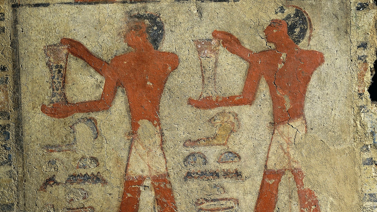 ancient egyptian wall painting