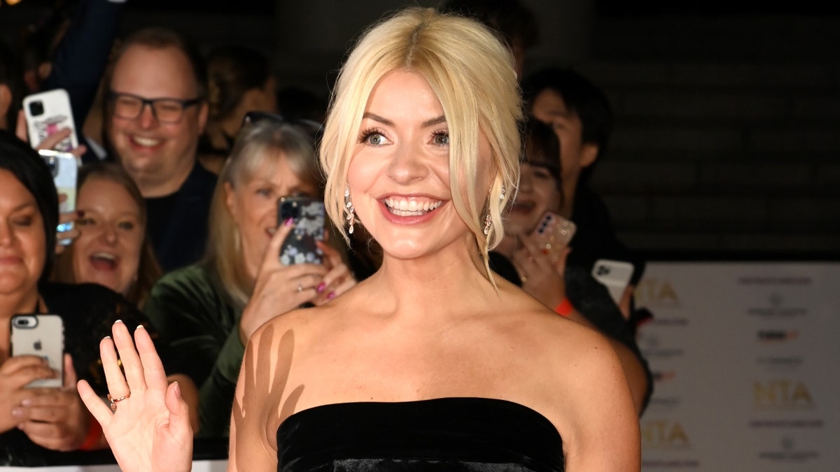 Holly Willoughby attends the National Television Awards 2022