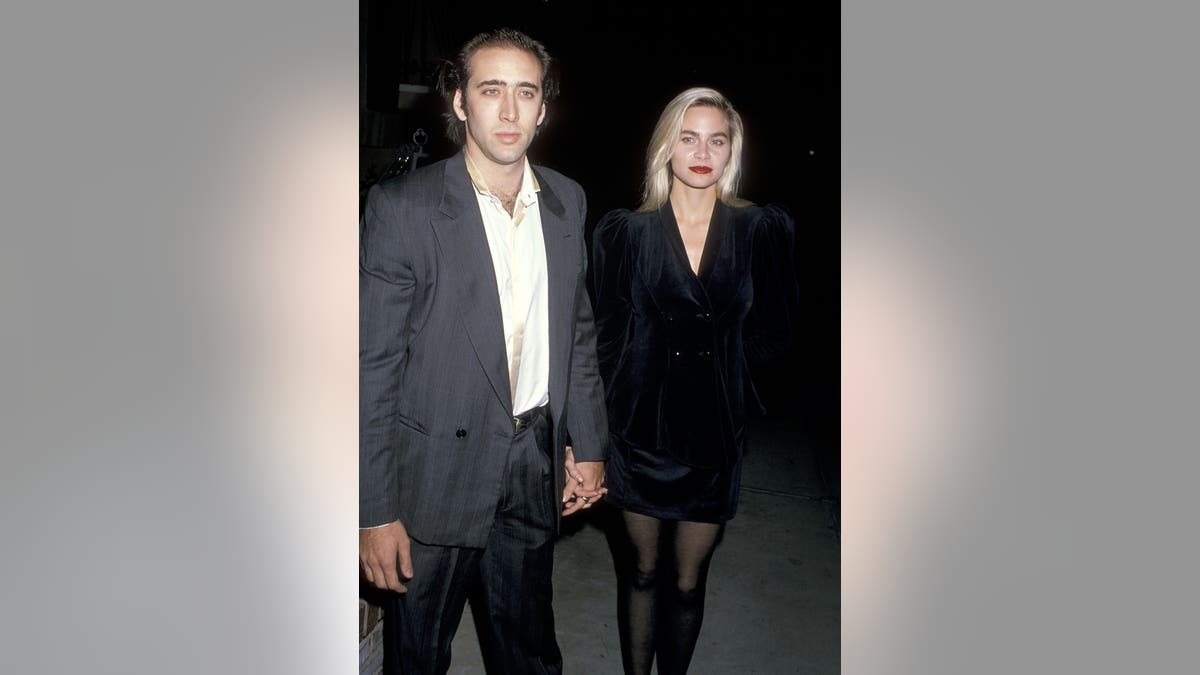 Nicolas Cage and Christina Fulton