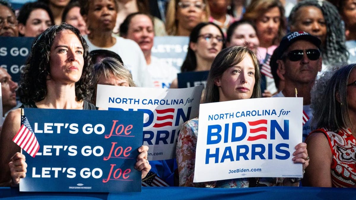 Biden Harris supporters