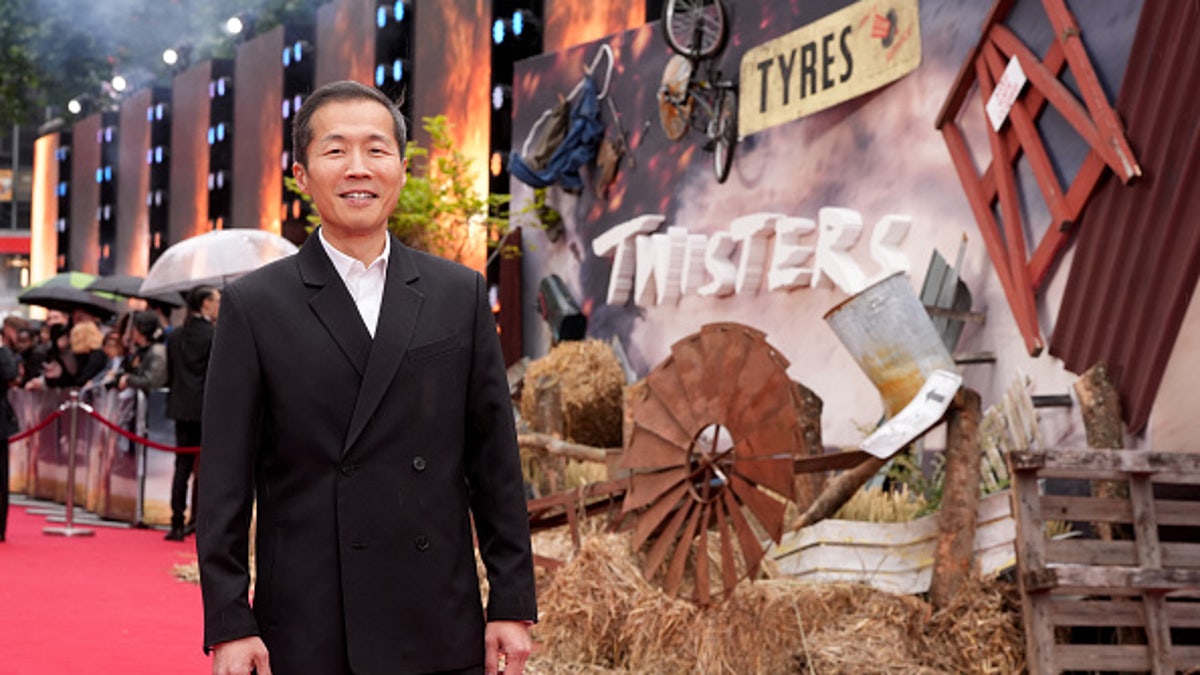 premiere photo of 'Twisters' director Lee Isaac Chung