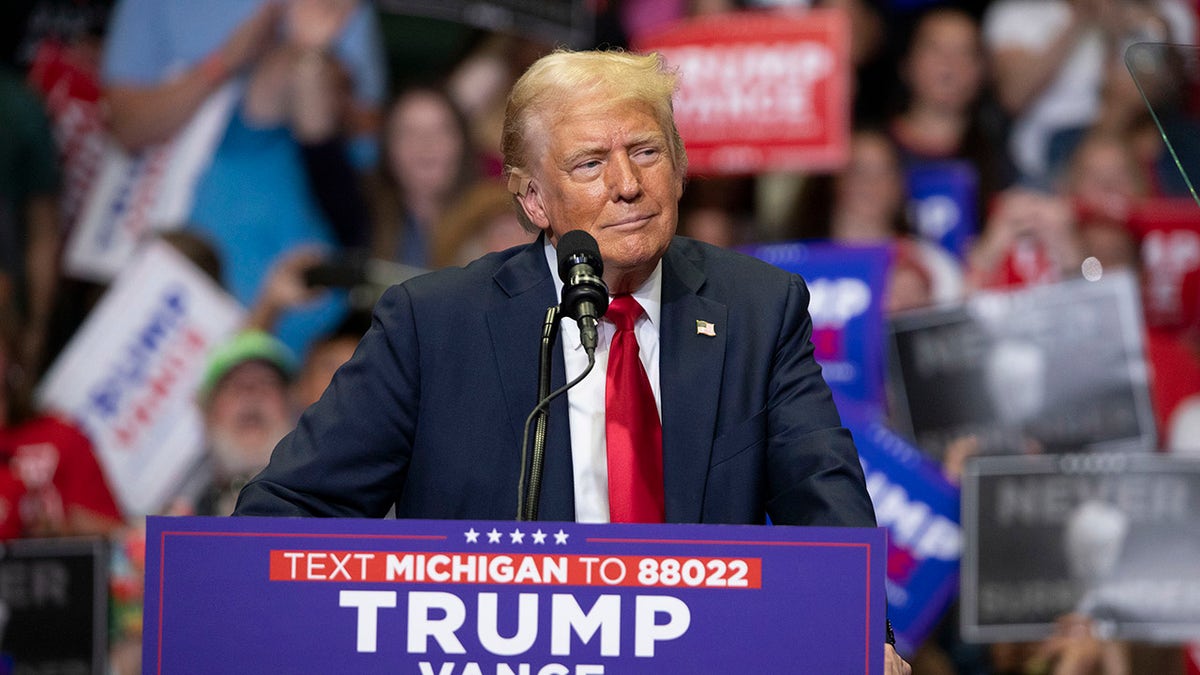 Trump at Michigan rally