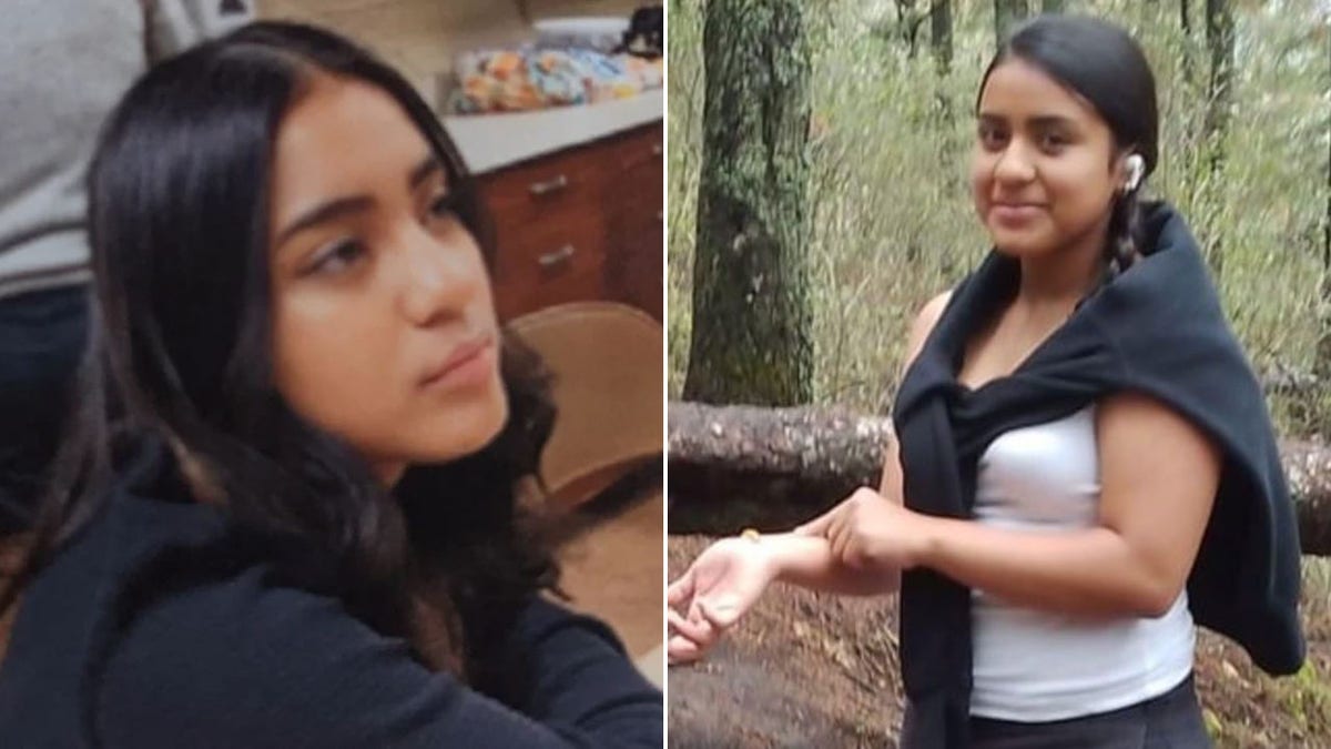 Split images of missing Utah teen in Mexico