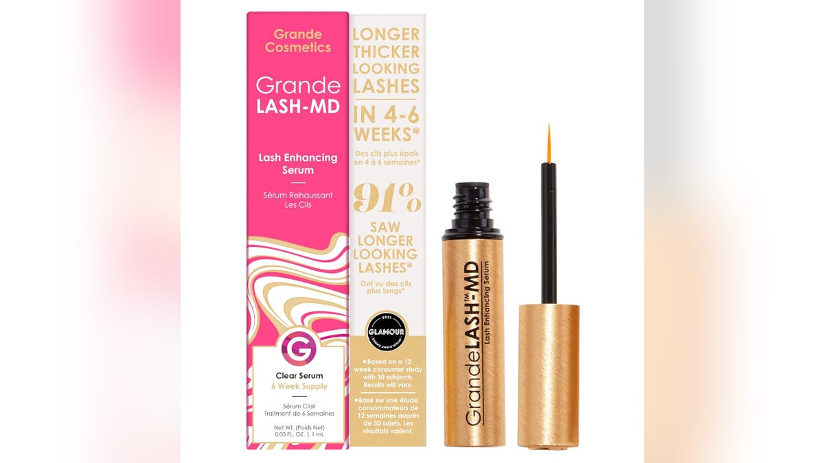 Get longer lashes with this serum.