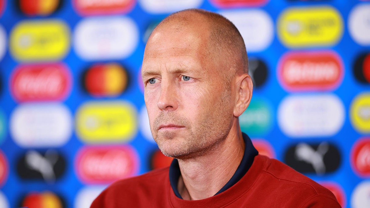 Gregg Berhalter answers questions