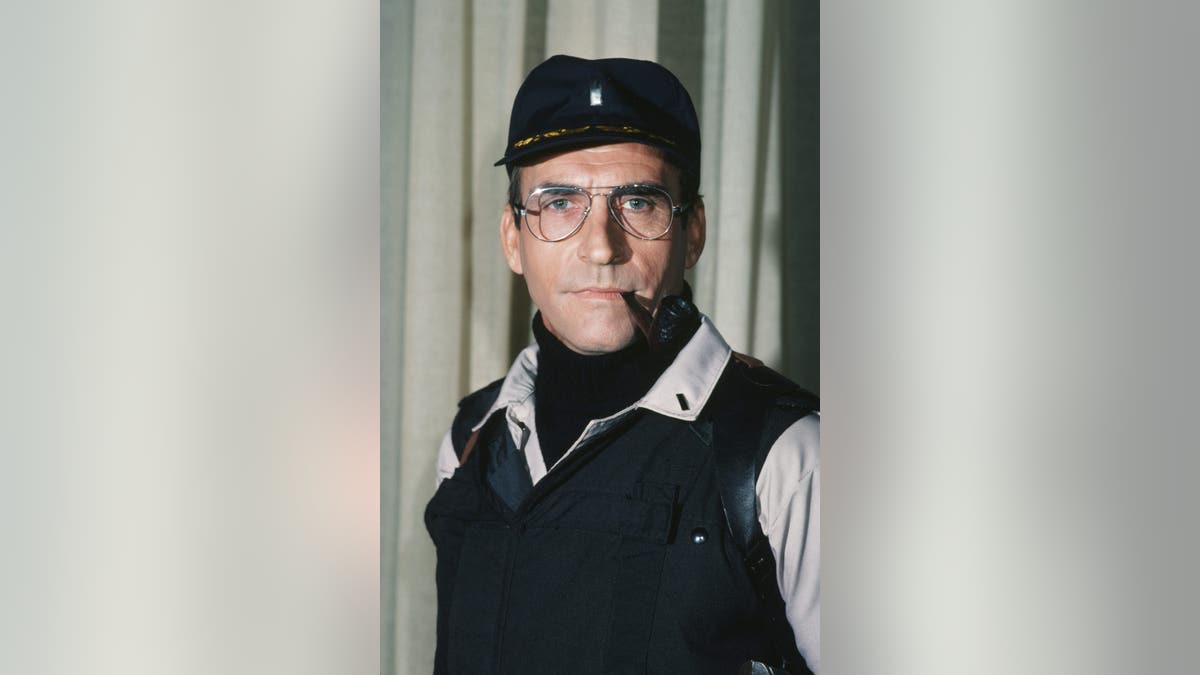 James Sikking in character for Hill Street Blues