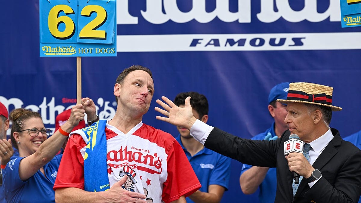Joey Chestnut successful 2023