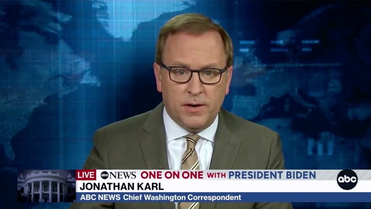 Jonathan Karl reacts to Biden interview